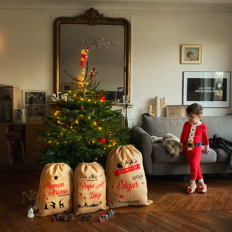 Des hottes de Noël qui dureront dans le temps et participeront à vos rituels de Noël.